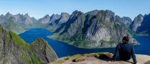 CEO lifestyle holiday - superboss mountain top view
